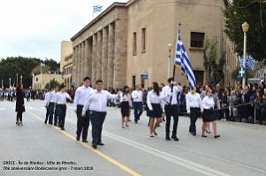 251- Rhodes- Defile Dodecanese grec